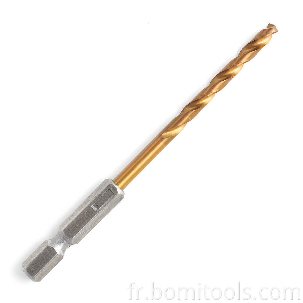 hex shank twist drill bit